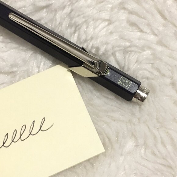 NWT Caran D'Ache Limited Edition Swiss-made Purple Pen, Black Ink, White… - Picture 5 of 13